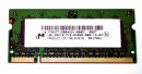 1 GB DDR2-RAM 2Rx16 PC2-6400S Laptop-Memory Micron...