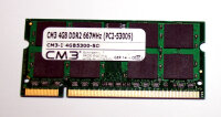 4 GB DDR2-RAM 200-pin SO-DIMM PC2-5300S CL5