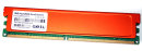 1 GB DDR2-RAM PC2-8500U CL5  non-ECC  2.2V ~ 2.4V GEIL GX22GB8500PDC