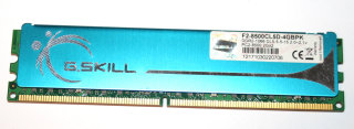 2 GB DDR2-RAM 240-pin PC2-8500U non-ECC CL5 2.0V - 2.1V G.SKILL F2-8500CL5D-4GBPK