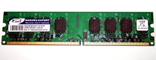 1 GB DDR2-RAM 240-pin PC2-6400U non-ECC  ADATA M2OAD6G3I4170I1E53