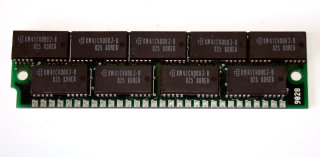 4 MB Simm 30-pin 4Mx9 with Parity 80 ns 'Samsung KMM594000-8