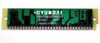 4 MB Simm 30-pin 70 ns 9-Chip 4Mx9 Hyundai HYM594000AM-70  für 80286 80386 + Amiga