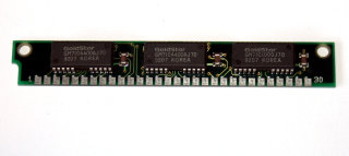 1 MB Simm 30-pin 70 ns 3-Chip 1Mx9 Parity  Goldstar GMM791000NS-70 / GMM791000NS70