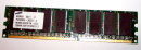 256 MB DDR-RAM 184-pin PC-3200U non-ECC Samsung...