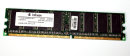256 MB DDR-RAM 184-pin PC-2700U non-ECC   Infineon HYS64D32900GU-6-C