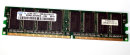 256 MB DDR-RAM PC-2700U non-ECC  Samsung M368L3223HUS-CB3