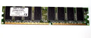 256 MB DDR-RAM 184-pin PC-2700U non-ECC 128M Chip  MDT...