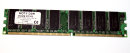 256 MB DDR-RAM PC-2700U non-ECC 256M Chip (16x16)  MDT...