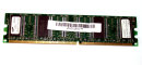 128 MB DDR-RAM 184-pin PC-2100U non-ECC  Samsung M368L1713BT1-CB0