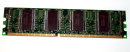 128 MB DDR-RAM 184-pin PC-2100U non-ECC  Samsung M368L1713BT1-CB0