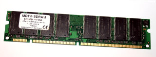 128 MB SD-RAM PC-133 non-ECC 128M Chip (8x16)  MDT M128-133X16