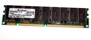 256 MB SD-RAM 168-pin ECC-Memory PC-133 CL3  Infineon HYS72V32220GU-7.5-C2
