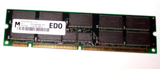 64 MB EDO 168-pin non-ECC 3,3 V  50 ns Buffered-DIMM  Micron MT9LDT872G-5 X   Compaq: 114226-002