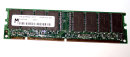 64 MB SD-RAM 168-pin PC-100 non-ECC 100 MHz  CL3 Micron MT8LSDT864AG-10CY5