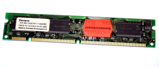 128 MB SD-RAM PC-133U non-ECC  Siemens SIE1664133G07MT-IT-BAB08D