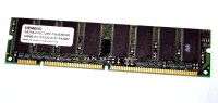 128 MB SD-RAM 168-pin PC-133U non-ECC CL2  Siemens...