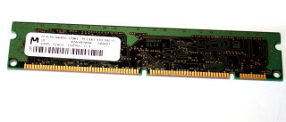 64 MB SD-RAM 168-pin PC-133U non-ECC  CL3 Micron MT4LSDT864AG-133B1