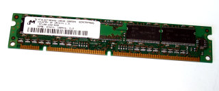 32 MB SD-RAM 168-pin PC-100U non-ECC 100 MHz  CL2 Micron MT4LSDT464AG-10EG6