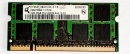 1 GB DDR2-RAM 200-pin SO-DIMM PC2-4200S   Qimonda...