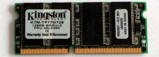 128 MB SO-DIMM PC-66  Kingston KTM-TP770/128