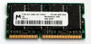 128 MB 144-pin SO-DIMM PC-100 SD-RAM  Micron MT8LSDT1664LHG-10EB1