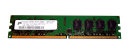 1 GB DDR2-RAM 240-pin 2Rx8 PC2-5300U non-ECC  Micron MT16HTF12864AY-667D4