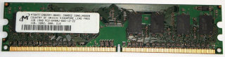 1 GB DDR2-RAM 1Rx8 PC2-6400U non-ECC  Micron MT16HTF12864AY-800G1