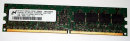 1 GB DDR2-RAM 240-pin 2Rx8 PC2-4200U non-ECC  Micron...