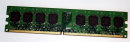 1 GB DDR2-RAM 240-pin 2Rx8 PC2-5300U non-ECC  Qimonda HYS64T1280U-3S0B97X