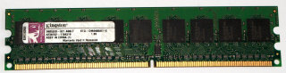 1 GB DDR2-RAM 240-pin ECC-Memory PC2-4200E  Kingston KTD-DM8400AE/1G