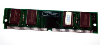8 MB EDO-RAM 72-pin non-Parity PS/2 Simm 60 ns  LG Semicon GMM7322110CMS 6