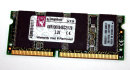 128 MB 144-pin SO-DIMM PC-100  SD-RAM  Kingston...