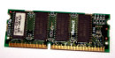 16 MB EDO-SODIMM 144-pin Laptop-Memory 3.3V 60 ns...