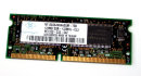 128 MB SO-DIMM PC-133  144-pin SD-RAM  Nanya NT128S64VH4A0GM-75B