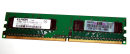 512 MB DDR2-RAM 1Rx8 PC2-5300U non-ECC Elpida...