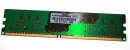 256 MB DDR2-RAM 240-pin 1Rx16 PC2-5300U non-ECC  Samsung...