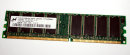 256 MB DDR-RAM 184-pin PC-2700U non-ECC  Micron...
