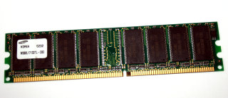 128 MB DDR-RAM 184-pin PC-2700U non-ECC Samsung M368L1713DTL-CB3