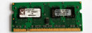 1 GB DDR2 RAM 200-pin SO-DIMM PC2-4200S  Kingston KTH-ZD8000A/1G   9905293