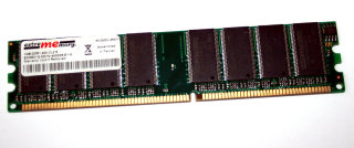 1 GB DDR-RAM 184-pin PC-3200U non-ECC CL2.5  extrememory EXME01G-DD1N-400D25-E1-A
