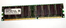 256 MB DDR-RAM 184-pin PC-3200U non-ECC  Siemens...