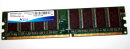 1 GB DDR-RAM 184-pin PC-3200U non-ECC  Adata AD1400001GOU