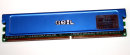 1 GB DDR-RAM 184-pin PC-3200U non-ECC CL3  GEIL GE2GB3200BDC