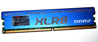 2 GB DDR2-RAM PC2-6400U non-ECC CL4 1.9-2.1V  extrememory XLR8-02GDMD2-0800-C4