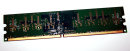 512 MB DDR2-RAM PC2-5300U non-ECC CL5 240-pin  takeMS TMS51B264C081-665QI