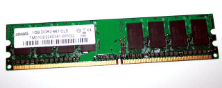 1 GB DDR2-RAM PC2-5300U non-ECC CL5 240-pin  takeMS TMS1GB264D081-665GQ