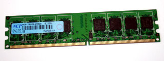1 GB DDR2-RAM 240-pin PC2-6400U non-ECC CL5  NCP NCPT7AUDR-25M48