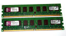 4 GB ECC DDR2-RAM-Kit (2 x 2GB) PC2-5300E Kingston...