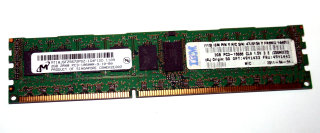 2 GB DDR3-RAM 240-pin Registered ECC 2Rx8 PC3-10600R Micron MT18JSF25672PDZ-1G4F1DD
